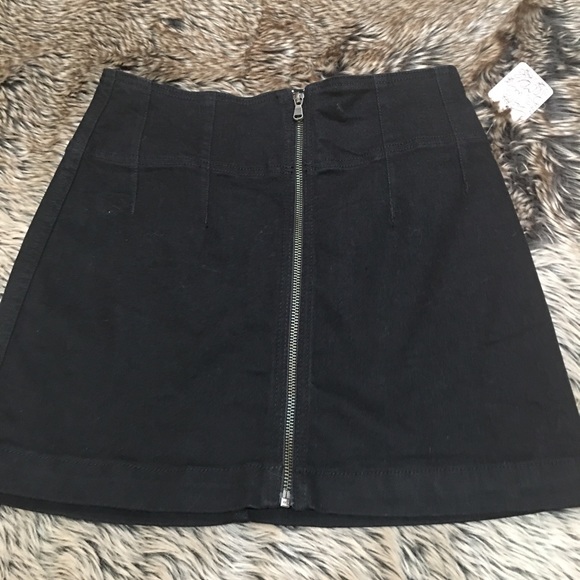 NEW❤️We The Free/Free People Virgo Zip-Front Mini Skirt NWT/NEW size 30 - Picture 1 of 12